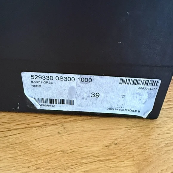 Yves Saint Laurent Joplin 105 Boots Booties Nero Baby Horse Block Heel Black - Picture 12 of 15